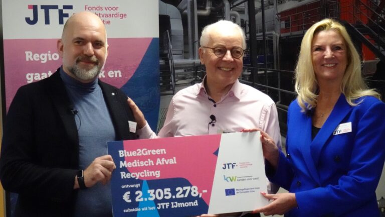 uitreiking JTF subsidie
